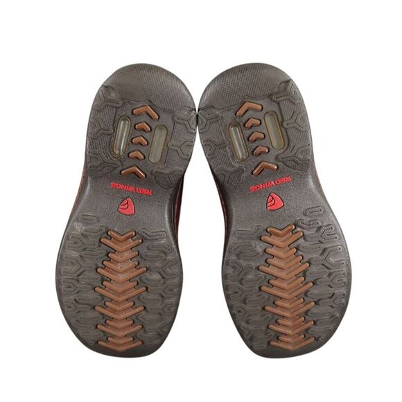 Red Wing Shoes Mens 11 Casual Chukka Derby Moc Leather Brown Comfort Lace Up EE - Picture 11 of 15